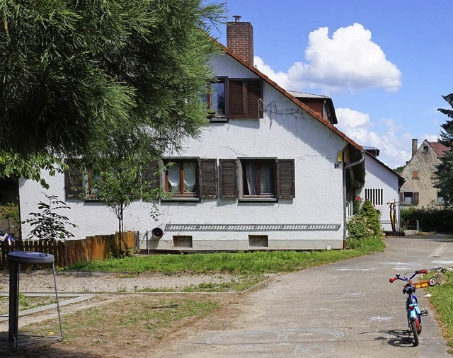 Sollte abgerissen werden und beherberg...ndergarten &#8222;Am Mhlbach&#8220;.   | Foto: Steckmeister