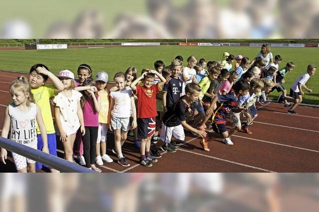 Sponsorenlauf an der Hans-Thoma-Schule Laufenburg