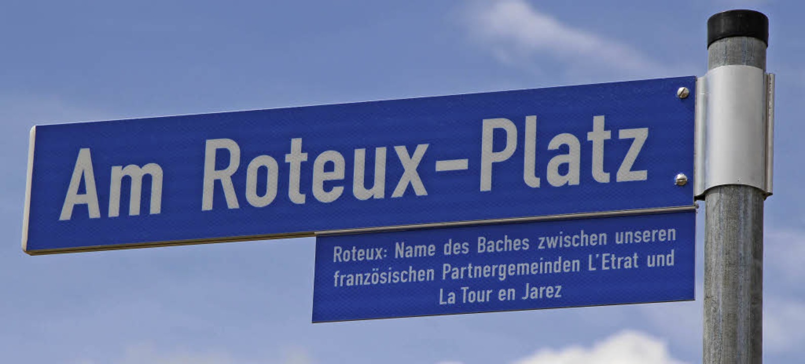 Der Bach Roteux ist das verbindende Element.   | Foto: Anja ihme