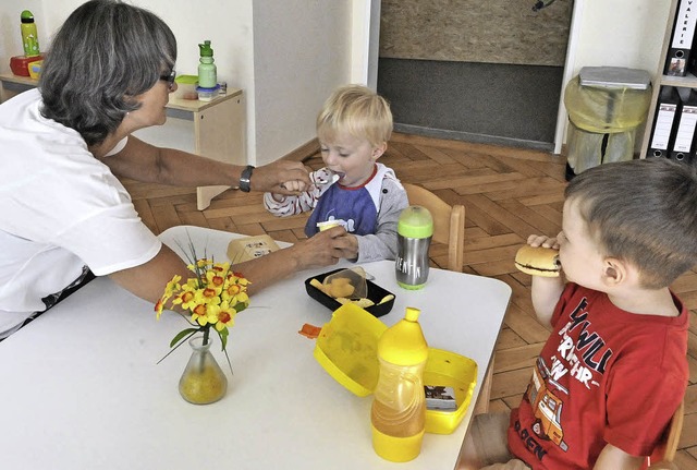 In den neuen Rumen der Krippe im Alte... Gebhren fr Kinderbetreuung  steigen  | Foto: Markus Zimmermann