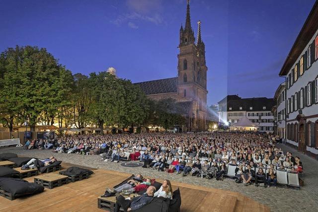 Open-Air-Kino auf dem Mnsterplatz