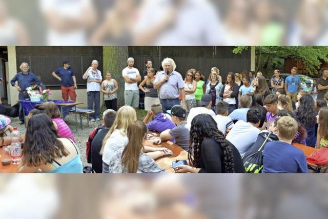 Abschiedsfest im Grnen