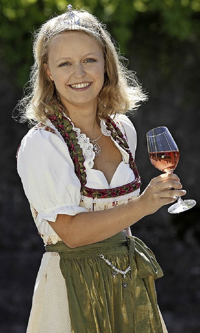 Die Markgrfler Weinprinzessin Marina ...Wangler (alias Waldvogel) sind dabei.   | Foto: Privat
