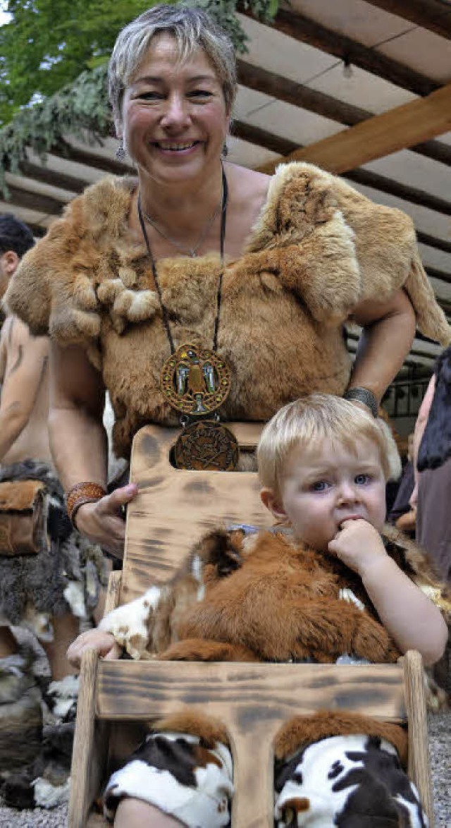 Ein Heidenspa fr Jung und Alt: das Germanenfest  | Foto: t.Frank