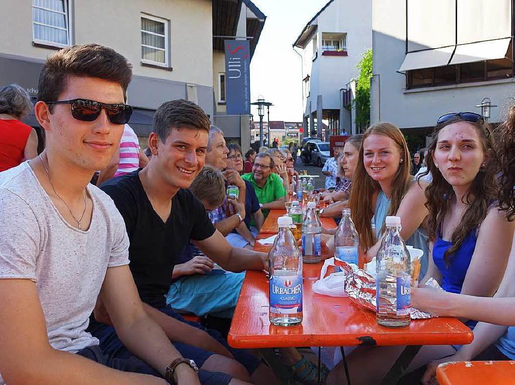 Die School's-out-Party auf dem Rudolf-Eberle-Platz in Bad Sckingen