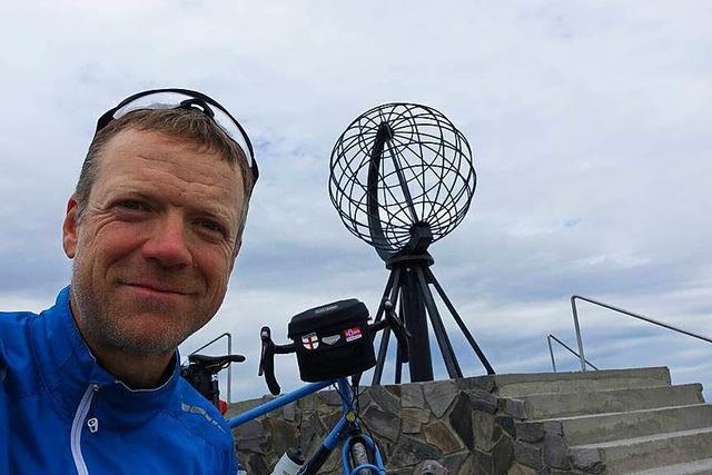 Michael Habighorst hat’s per Rad zum Nordkap geschafft
