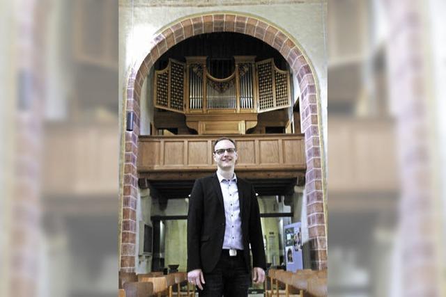 Kirchenmusiker Marius Mack verlsst das Markgrflerland und wechselt als Bezirkskantor nach Villingen