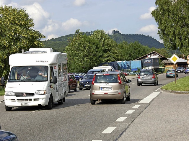 Eine ganztgige Reduzierung auf 50 km/...ch der Hllsteiner in Erfllung gehen.  | Foto: Archivbild: Kohlmann