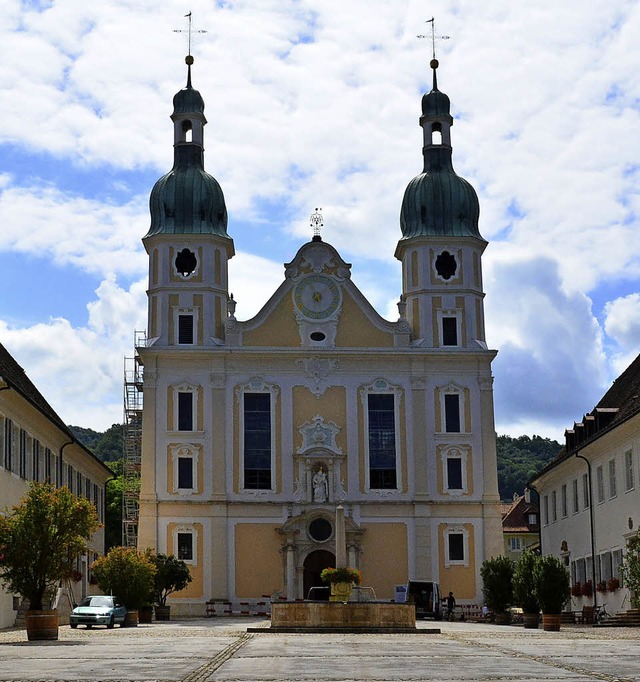 Der Domplatz in Arlesheim in Baselland  | Foto: Annette Mahro