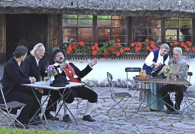 Am Wochenende stehen die Schauspieler ...eg, Sabine Kramer-Rempe und Otto Spitz  | Foto: Archivfoto: Hasswani