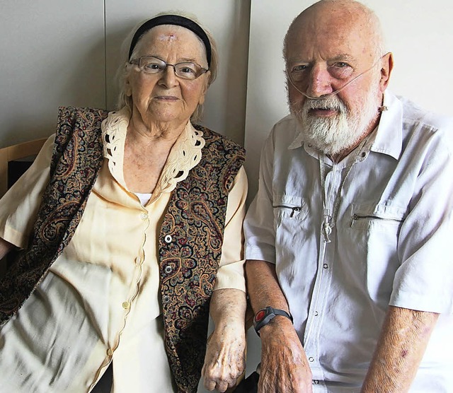 Hildegard und Siegfried Hauns sind seit 60 Jahren verheiratet.   | Foto: hod