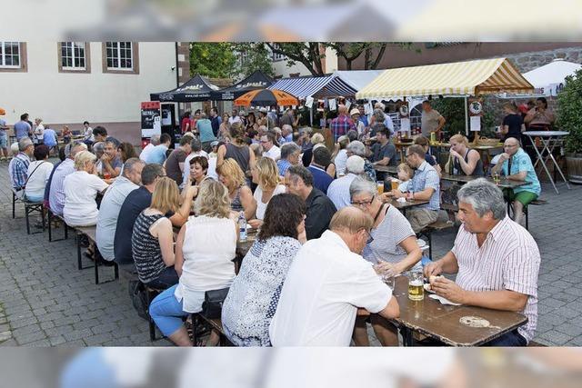 Afterwork-Party im Sommer