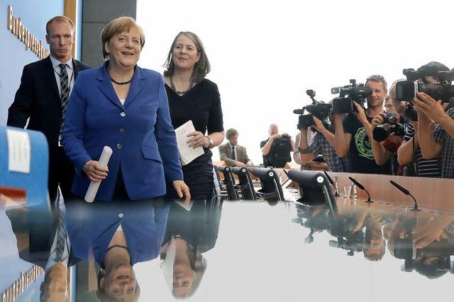Die Krise macht keinen Urlaub: Merkel meldet sich zurck