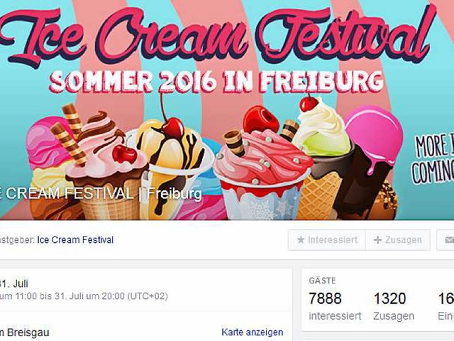 So wird die Facebook-Veranstaltung beworben (Screenshot vom 29. Juli 2016).  | Foto: bz