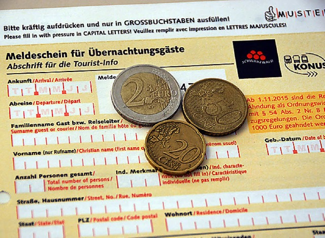 Die Kurtaxe steigt auf 2,70 Euro.   | Foto: Bury