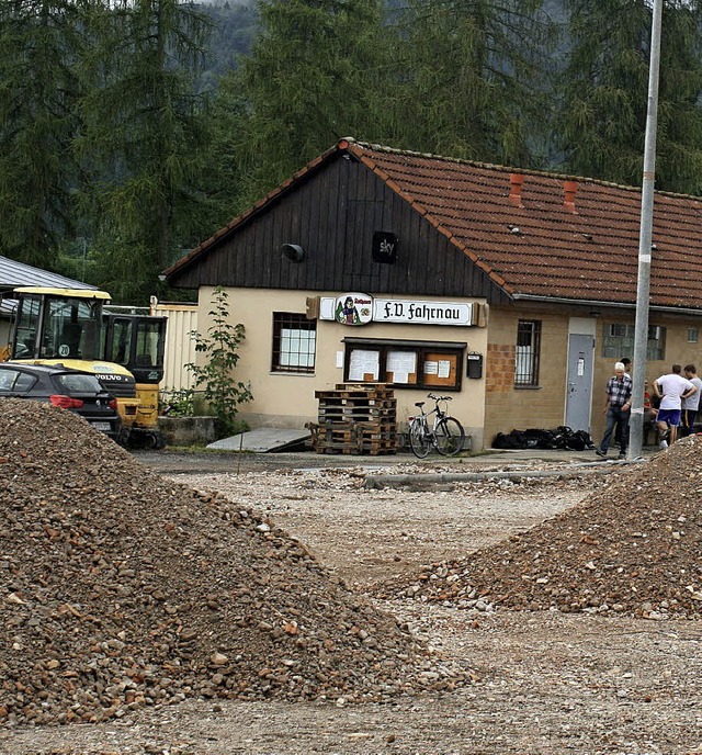 Platzneubau: Eigenleistung ist beim FV... wrde man sich freuen Foto: Ines Bode  | Foto: Ines Bode