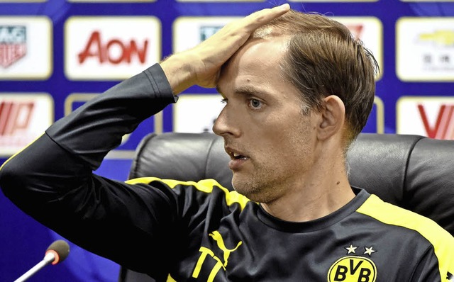 Kann die Summen nicht mehr fassen: Thomas Tuchel   | Foto: afp