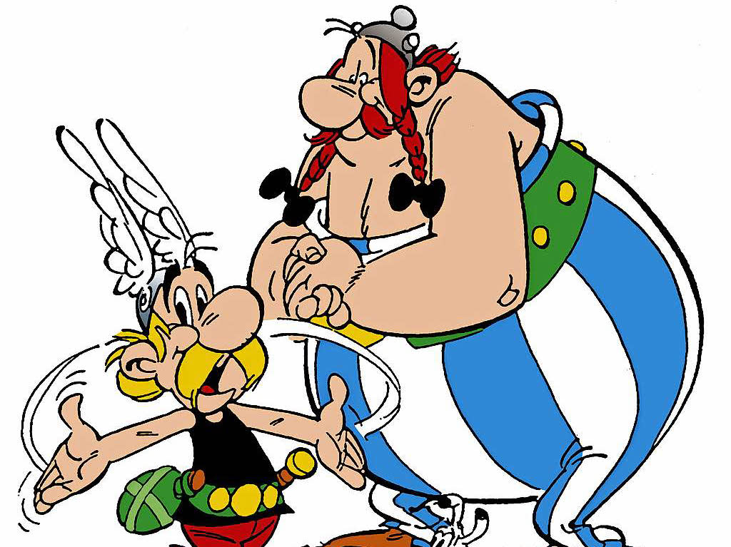 Gemeinsam gegen die Rmer: Asterix und Obelix