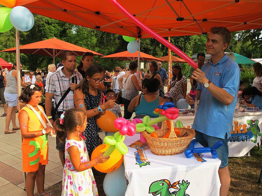 Lichterfest Bad Bellingen 2016 - bunt und stimmungsvoll.