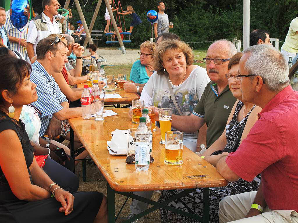 Vom Sommer verwhnt: Das Lichterfest Bad Bellingen war bunt, musikalisch top, mit vielen Attraktionen und stimmungsvoll.