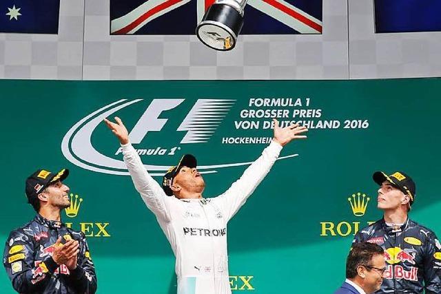 Grand-Prix: Hamilton siegt, Rosberg Vierter