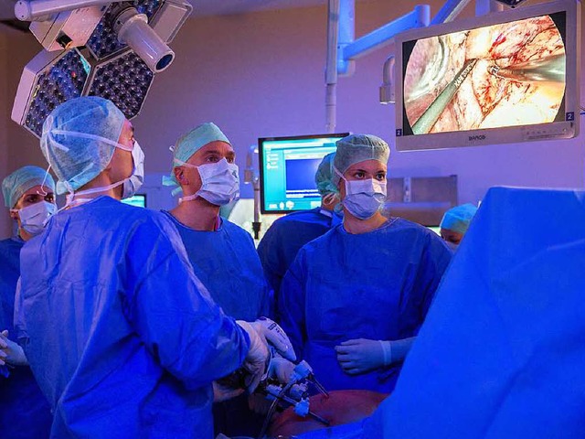 Bauch-Operation am Freiburger Universittsklinikum  | Foto: Viszeralchirurgie/Colourbox