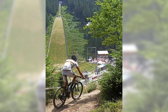 Adelheid Moraths Schulter hlt beim Wettkampf in Frankreich