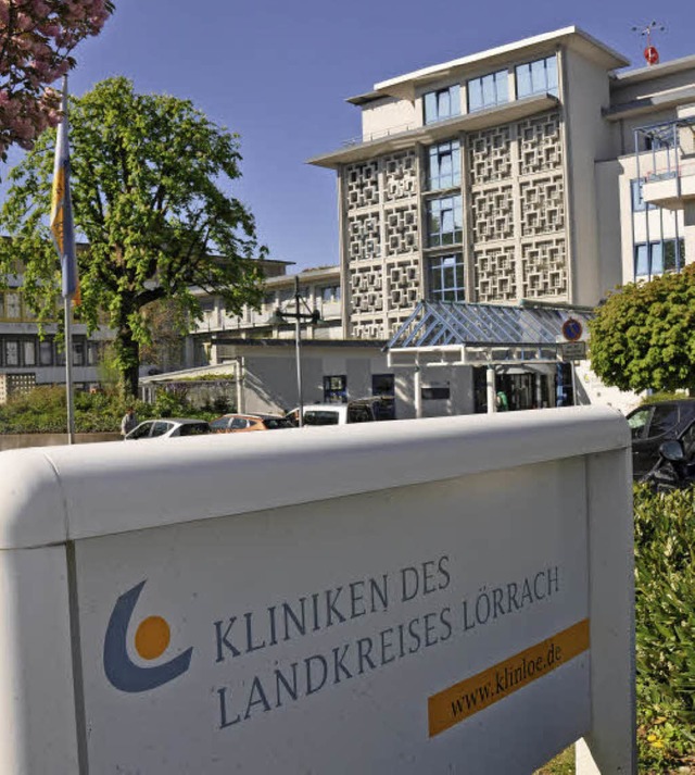 Die Kreiskliniken steuern auf einen Neubau zu.   | Foto: Daniel Gramespacher