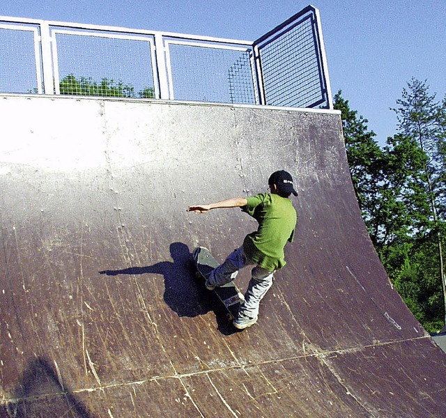 Die Anschaffung einer  Skateranklage w...t beim ersten Breisacher Jugendforum.   | Foto: Jung-Knoblich