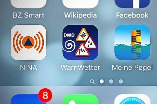 Warum die Warn-App Nina für Freiburger jetzt schon nützlich ist