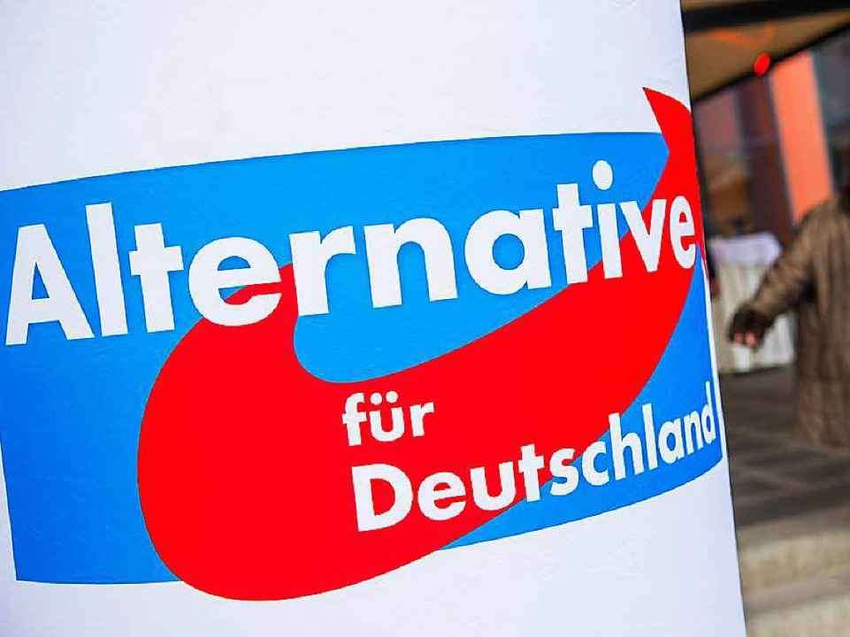Das Logo der Alternative f�r Deutschla...ei in Bayern im Jahr 2014 (Archivbild)  | Foto: dpa