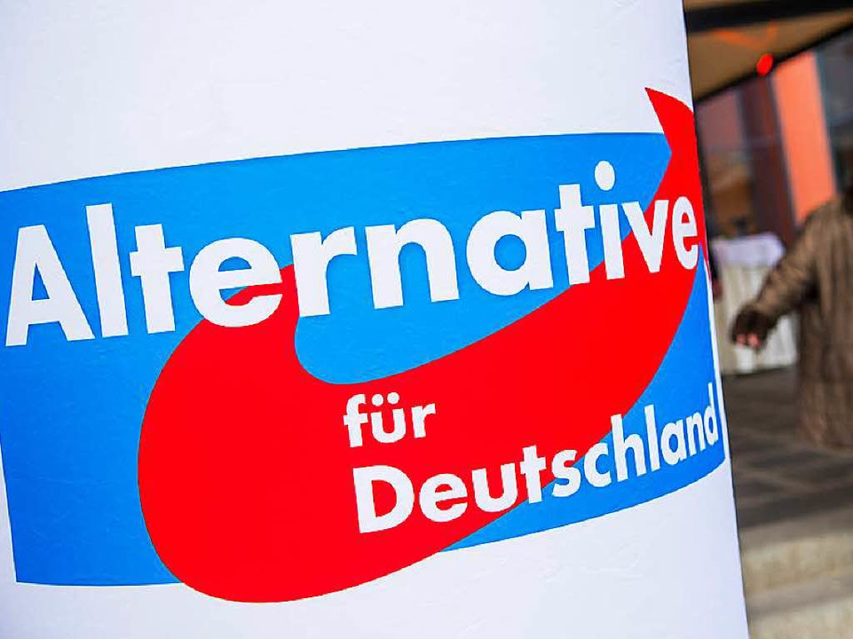Das Logo der Alternative fr Deutschla...ei in Bayern im Jahr 2014 (Archivbild)  | Foto: dpa