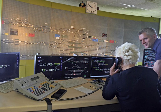 Alle Gleise der Bahnhfe Weil am Rhein...DB Netz schaut ihr ber die Schulter.   | Foto: Fillisch