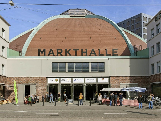 Die Markthalle unweit des Bahnhofs SBB  | Foto: e ZVG