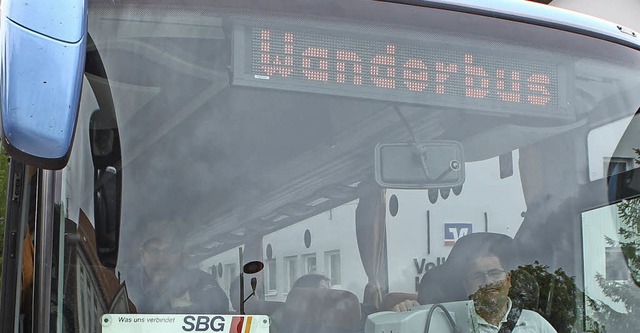 Ein Wanderbus soll knftig an den Woch...nden-Takt mit dem Feldberg verbinden.   | Foto: Martha Weishaar