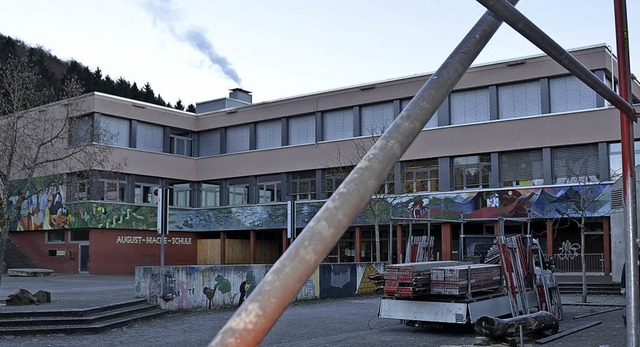 Auch in finanzieller Hinsicht bleibt d...chule in Kandern weiterhin Baustelle.   | Foto: Markus Maier