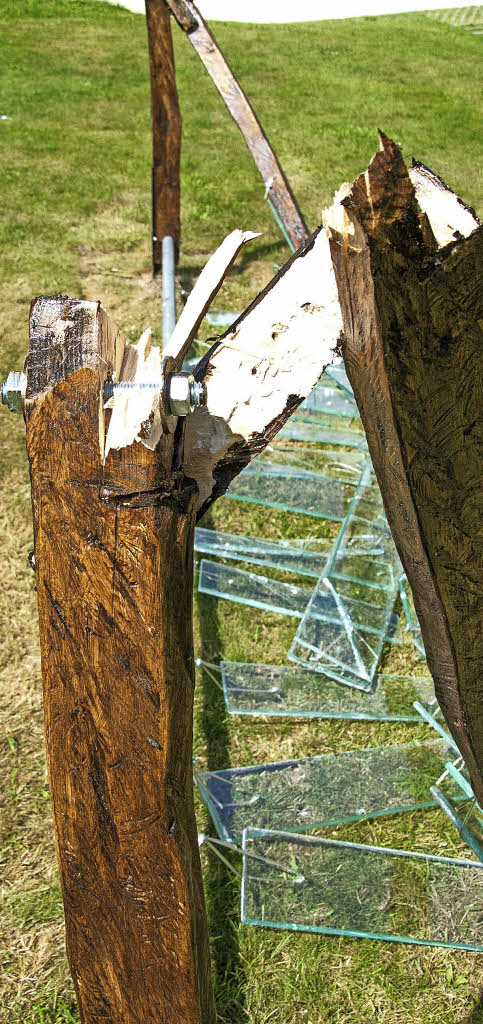 Kunst wird zum Scherbenhaufen Grafenhausen Badische Zeitung