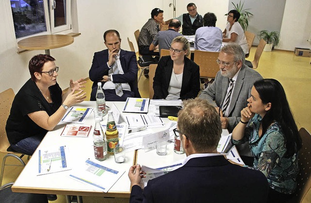In Workshops wurden Manahmen frs Sta...marketing vorgeschlagen und bewertet.   | Foto: Stadt Waldkirch