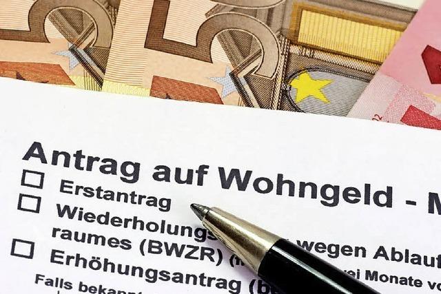 Mehr als 1000 Antrge auf Wohngeld