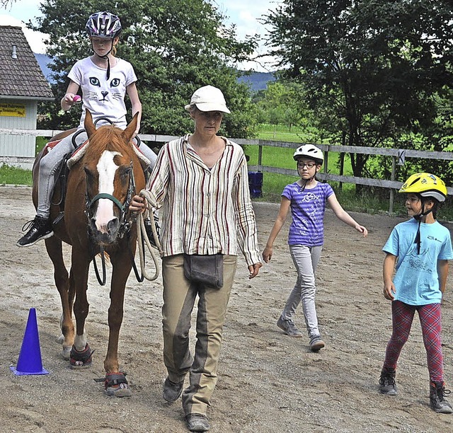 &#8222;Bleibt das Ei heil?&#8220; &#82... Reit- und Fahrvereins in Vrstetten.   | Foto: Herbert Geisler