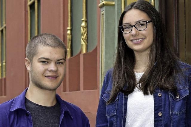 Carl Guttmann und Josephine Hebling sind im Kinder- und Jugendbeirat des Deutschen Kinderhilfswerks