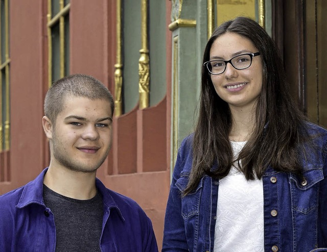 Carl Guttmann und Josephine Hebling   | Foto: Thomas Kunz