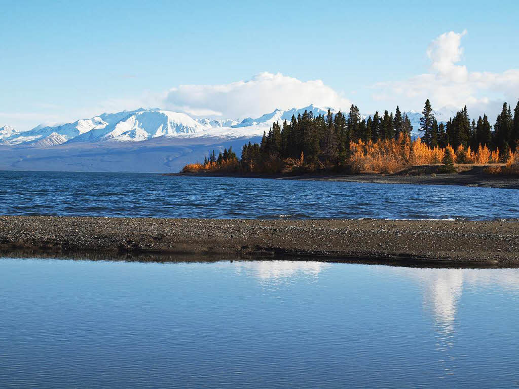 Yukon Territory, Kluane LakeKamera Olympus E-620, Objektiv Zoom 14-42 mmFotograf: Peter Eichin BZ Fotosommer, Thema: Reisen