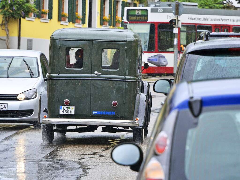 Coole Kisten und flotte Flitzer: Bei der Schauinsland-Klassik gibt’s Oldtimer aus nchster Nhe.