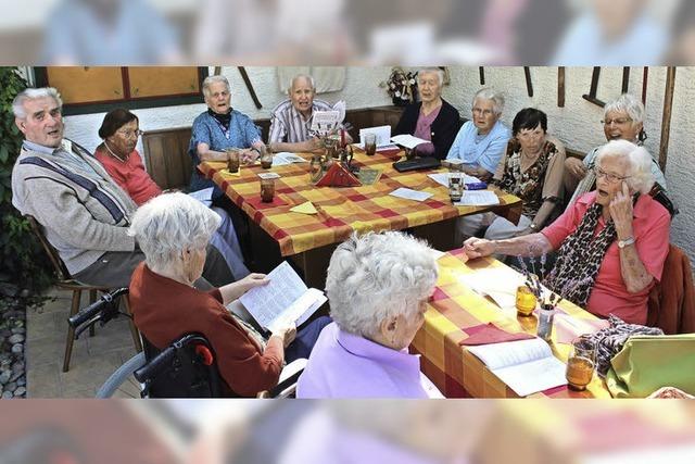 Das Singen weckt so viele Erinnerungen