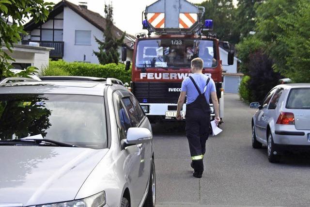 Testfahrt mit der Feuerwehr: Oft stt der Rettungsdienst auf Hindernisse