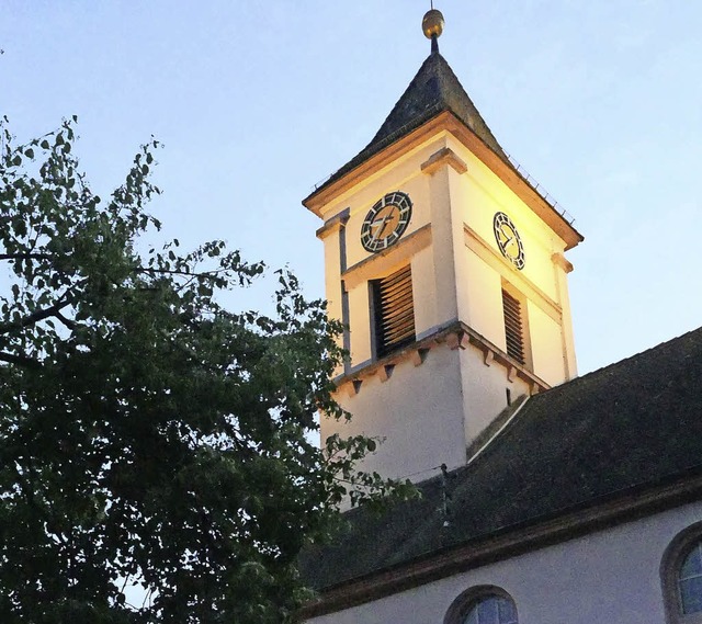 Alle Seiten der Kanderner Stadtkirche ...1; dank  Spenden aus der Hinterstadt .  | Foto: privat