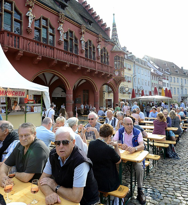 Ein schner Ort, um guten Wein zu kosten   | Foto: Rita Eggstein