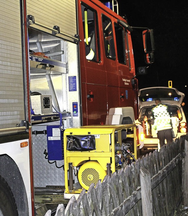 Ein defekter Akkumulator lst am Samstag in Schluchsee einen Groalarm aus.  | Foto: M. Ganz