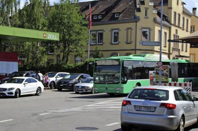 Lieber Autostau als ein Schritt zu Fu